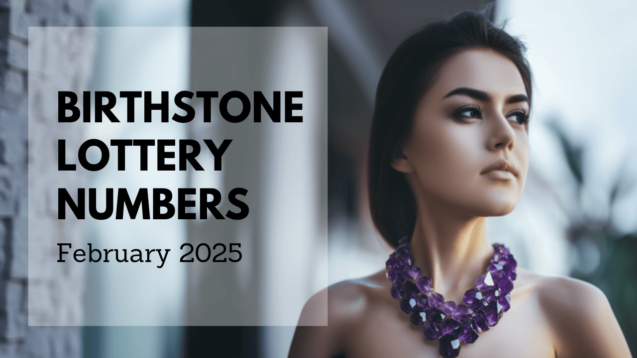 Lottery Angels Birthstone Lottery Numbers